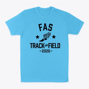 Fas Fountain Valley Track and Field Classic Dad T-Shirt