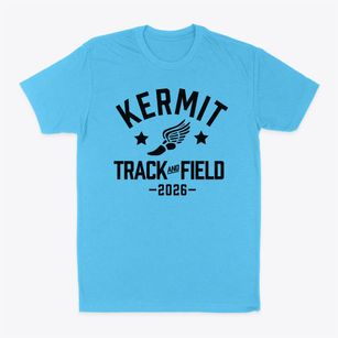 Kermit Junior High School Track and Field Classic Dad T-Shirt