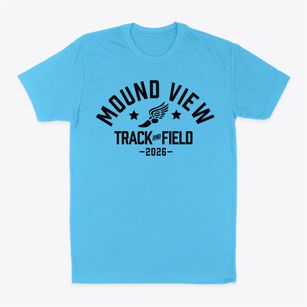 Mound View Elementary School Track and Field Classic Dad T-Shirt