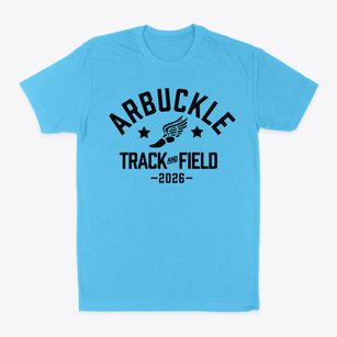 Arbuckle Elementary School Track and Field Classic Dad T-Shirt