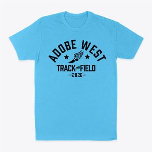 Adobe West School Track and Field Classic Dad T-Shirt
