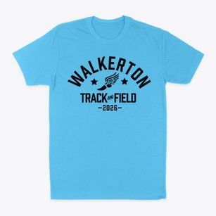 Walkerton Elementary School Track and Field Classic Dad T-Shirt