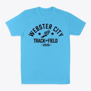 Webster City Middle School Track and Field Classic Dad T-Shirt