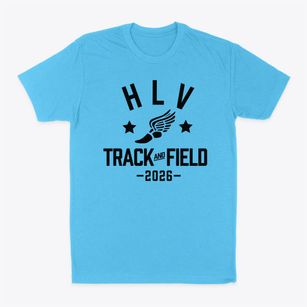 H L V Community School Track and Field Classic Dad T-Shirt