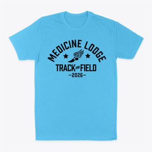 Medicine Lodge Middle School Track and Field Classic Dad T-Shirt