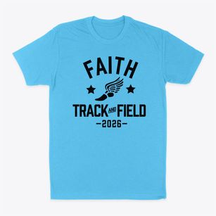 Faith Baptist Academy Track and Field Classic Dad T-Shirt