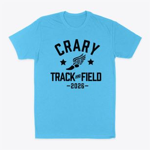 Crary Elementary School Track and Field Classic Dad T-Shirt