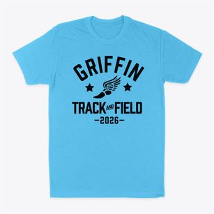 Griffin Elementary School Track and Field Classic Dad T-Shirt