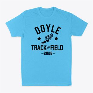 Doyle Primary School Track and Field Classic Dad T-Shirt