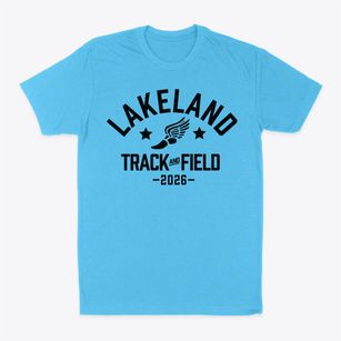 Lakeland High School Track and Field Classic Dad T-Shirt