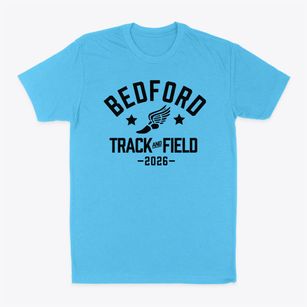 Bedford High School Track and Field Classic Dad T-Shirt