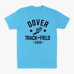 Dover High School Track and Field Classic Dad T-Shirt