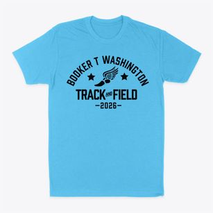 Booker T Washington Elementary School Track and Field Classic Dad T-Shirt