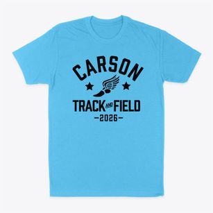 Jesse Carson High School Track and Field Classic Dad T-Shirt