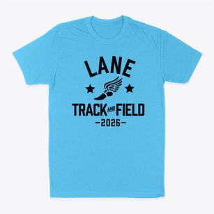 Lane Academy Track and Field Classic Dad T-Shirt