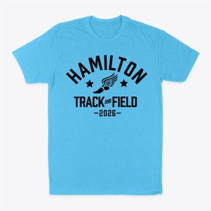 Hamilton Junior High School Track and Field Classic Dad T-Shirt