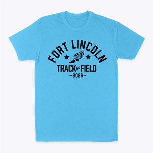 Fort Lincoln Elementary School Track and Field Classic Dad T-Shirt