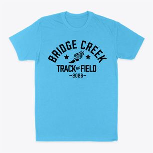 Bridge Creek High School Track and Field Classic Dad T-Shirt