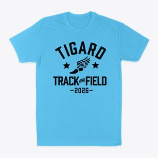 Tigard High School Track and Field Classic Dad T-Shirt