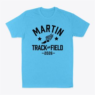 Martin Luther King Elementary School Track and Field Classic Dad T-Shirt