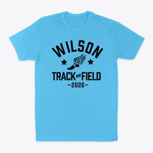 Wilson Elementary School Track and Field Classic Dad T-Shirt