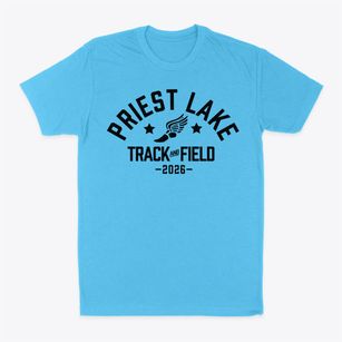 Priest Lake Christian Academy Track and Field Classic Dad T-Shirt