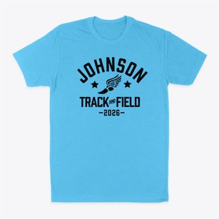 Johnson Elementary School Track and Field Classic Dad T-Shirt