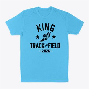 Richard King High School Track and Field Classic Dad T-Shirt