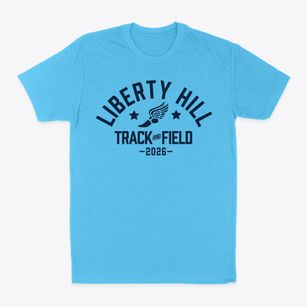 Liberty Hill Middle School Track and Field Classic Dad T-Shirt