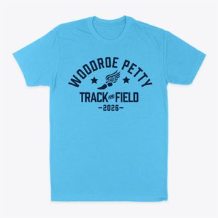 Woodroe Petty Elementary School Track and Field Classic Dad T-Shirt