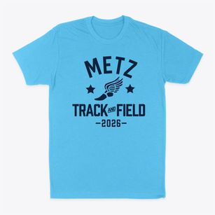Metz Elementary School Track and Field Classic Dad T-Shirt