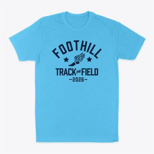 Foothill Elementary School Track and Field Classic Dad T-Shirt