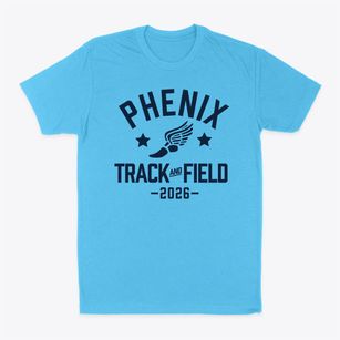 Phenix Elementary School Track and Field Classic Dad T-Shirt