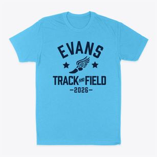 Evans Elementary School Track and Field Classic Dad T-Shirt