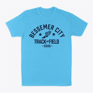 Bessemer City Middle School Track and Field Classic Dad T-Shirt