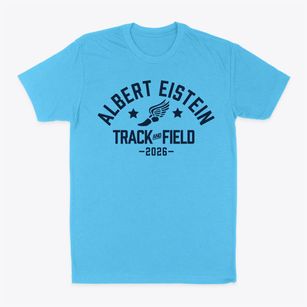 Albert Eistein Academy Charter School Track and Field Classic Dad T-Shirt