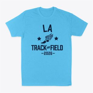 La Elementary School Track and Field Classic Dad T-Shirt