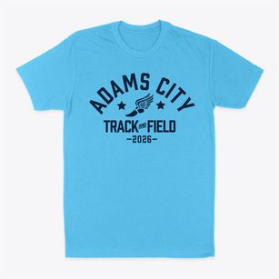 Adams City High School Track and Field Classic Dad T-Shirt