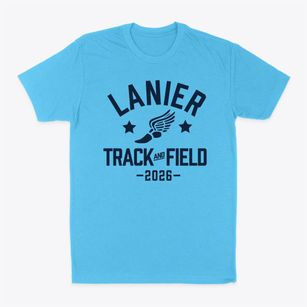 Lanier Middle School Track and Field Classic Dad T-Shirt