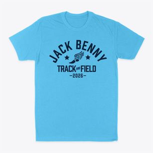 Jack Benny Middle School Track and Field Classic Dad T-Shirt