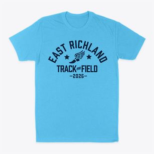 East Richland Elementary School Track and Field Classic Dad T-Shirt