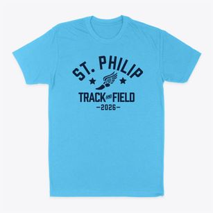 Saint Philip Lutheran School Track and Field Classic Dad T-Shirt
