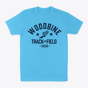 Woodbine High School Track and Field Classic Dad T-Shirt
