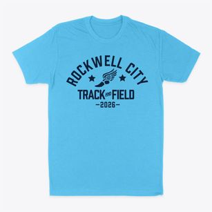 Rockwell City Elementary School Track and Field Classic Dad T-Shirt
