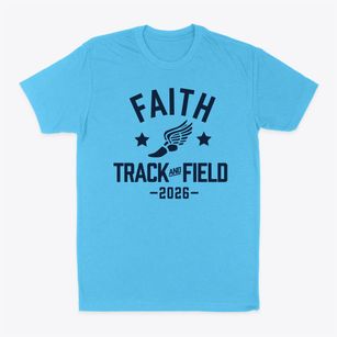 Faith Christian School Track and Field Classic Dad T-Shirt