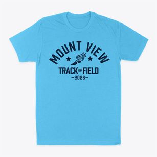 Mount View Elementary School Track and Field Classic Dad T-Shirt