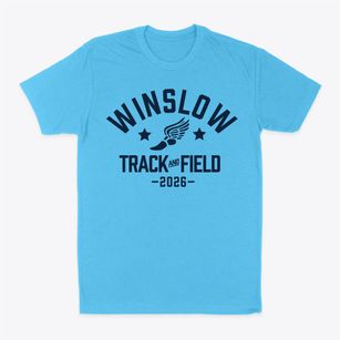 Winslow Elementary School Track and Field Classic Dad T-Shirt
