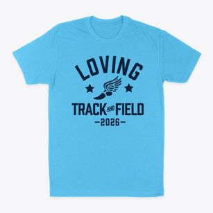 Loving Elementary School Track and Field Classic Dad T-Shirt