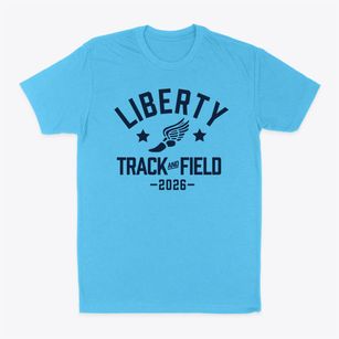 Liberty Classical Academy Track and Field Classic Dad T-Shirt