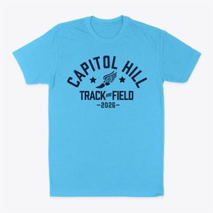 Capitol Hill School Track and Field Classic Dad T-Shirt